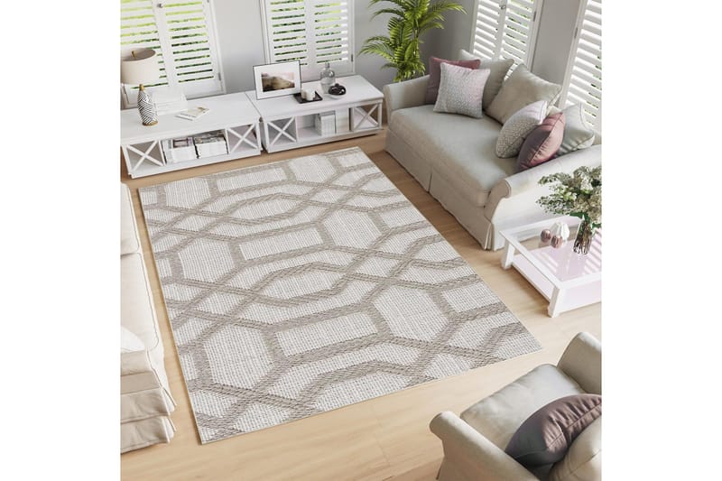 Maltina Bomullsmatta 80x120 cm Rektangulär, Grå