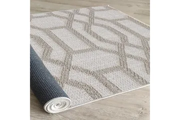 Maltina Bomullsmatta 80x120 cm Rektangulär - Grå - Textilier & mattor - Mattor - Modern matta - Bomullsmattor