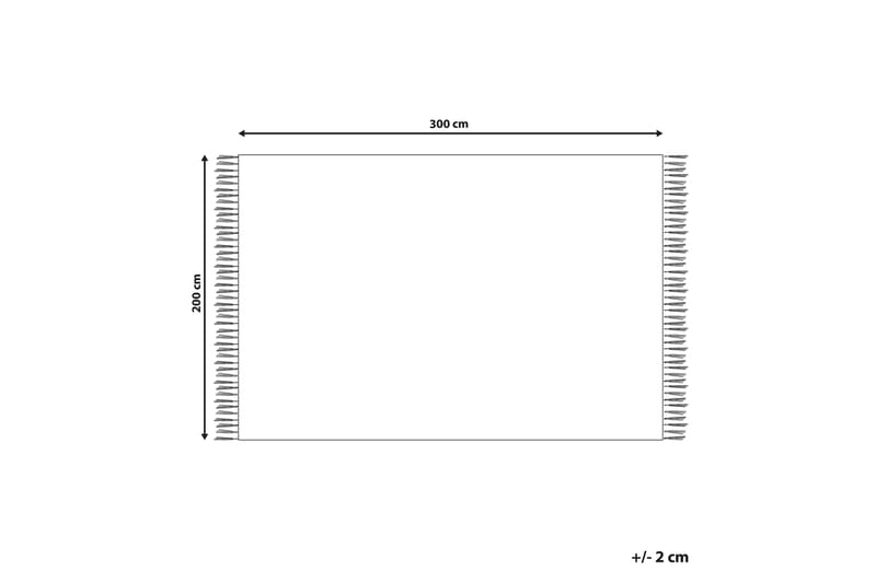 Margara Bomullsmatta 200x300 cm Röd - Textilier & mattor - Mattor - Modern matta - Bomullsmattor