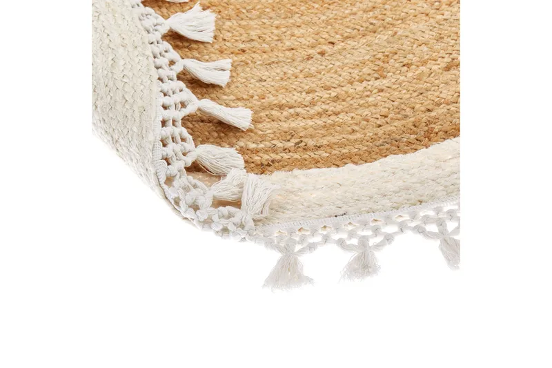 Marts Jutematta 140 cm Rund - Beige - Textilier & mattor - Mattor - Modern matta - Jutemattor & sisalmattor
