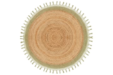 Marts Jutematta 140 cm Rund Beige