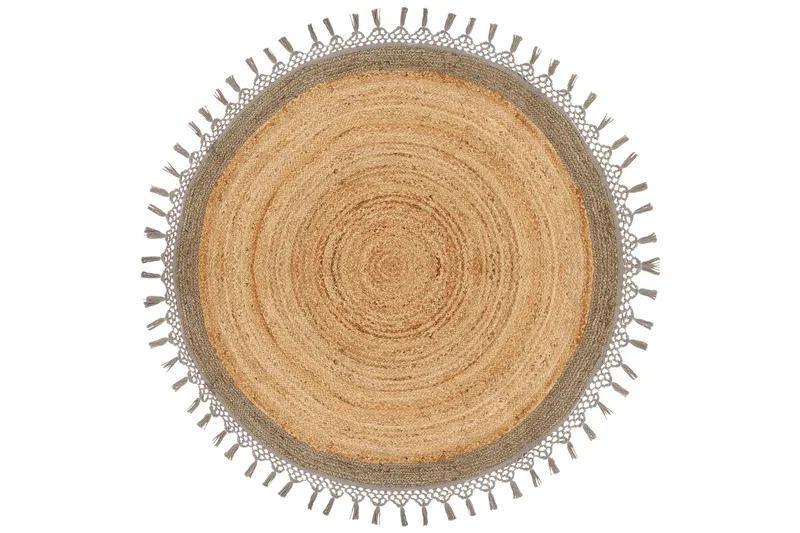 Marts Jutematta 140 cm Rund, Beige