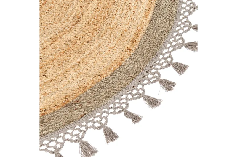 Marts Jutematta 140 cm Rund - Beige - Textilier & mattor - Mattor - Modern matta - Jutemattor & sisalmattor