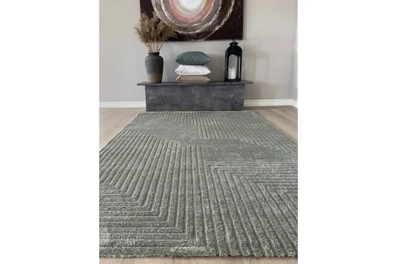 Maskinvävd Matta Bella Modern - 240x340 cm - Textilier & mattor - Mattor - Modern matta - Friezemattor