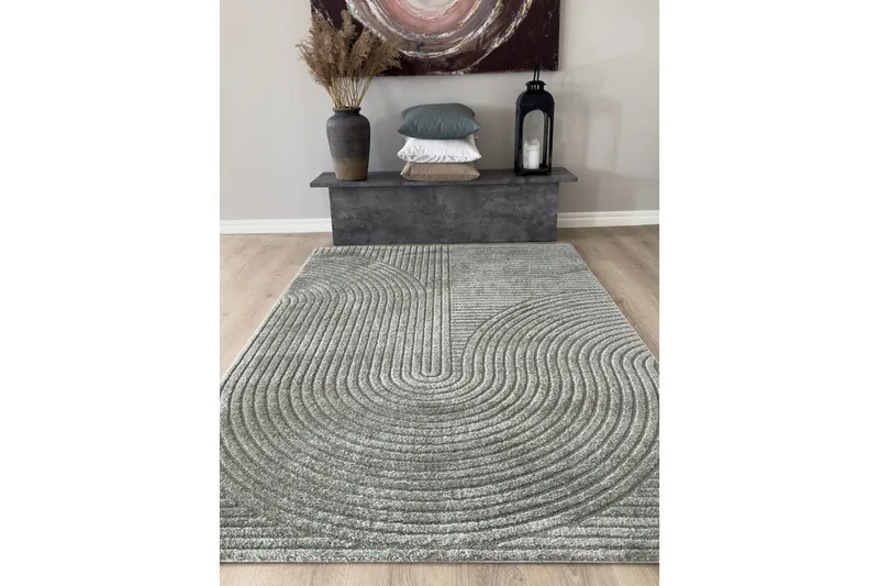 Maskinvävd Matta Bella Shape - 160x230 cm - Textilier & mattor - Mattor - Modern matta - Friezemattor