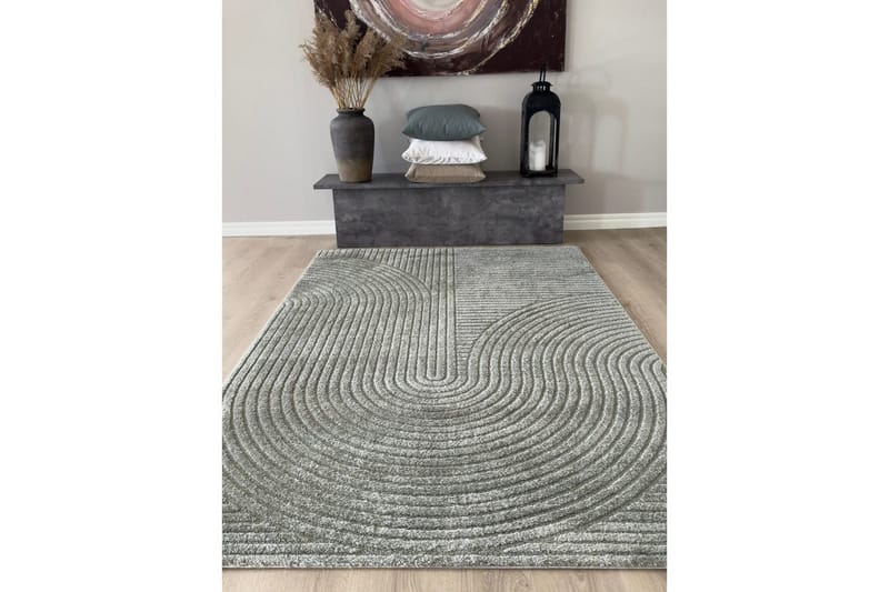 Maskinvävd Matta Bella Shape - 200x290 cm - Textilier & mattor - Mattor - Modern matta - Friezemattor