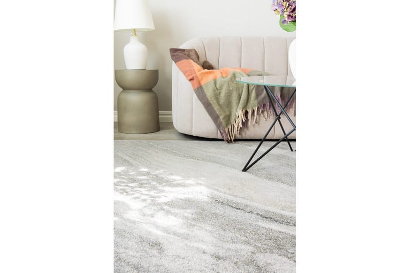 Maskinvävd Matta Bern Concrete - 200x290 cm - Textilier & mattor - Mattor - Modern matta - Friezemattor