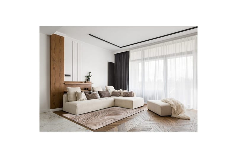 Maskinvävd Matta Bern Shape - 200x290 cm - Textilier & mattor - Mattor - Modern matta - Friezemattor