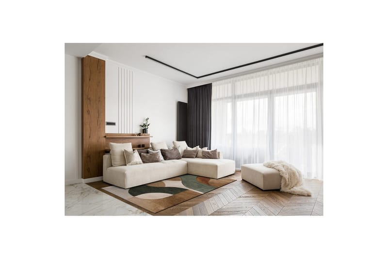 Maskinvävd Matta Brilliance Shape - 160x230 cm - Textilier & mattor - Mattor - Modern matta - Friezemattor