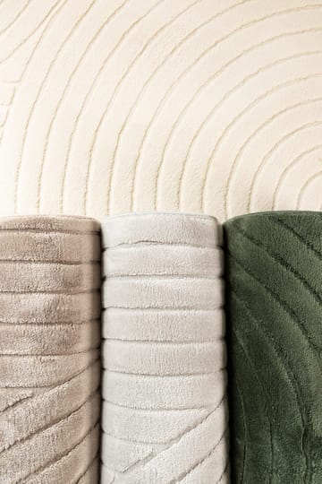 Maskinvävd Matta Cozy Zen 155x230 cm - Smaragdgrön - Textilier & mattor - Mattor - Modern matta - Friezemattor