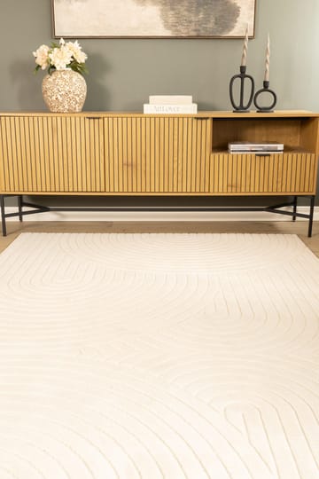 Maskinvävd Matta Cozy Zen 200x290 cm - Natur - Textilier & mattor - Mattor - Modern matta - Friezemattor