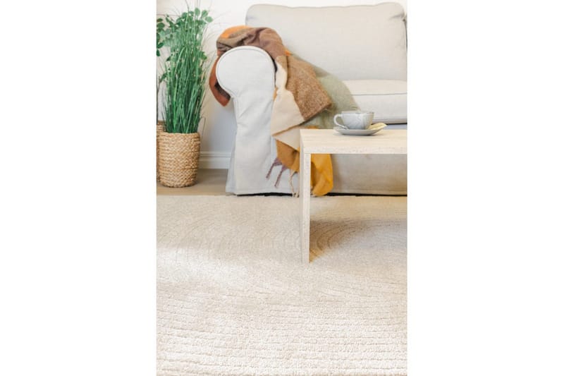 Maskinvävd Matta Genova Harmony - 240x340 cm, Linne - Textilier & mattor - Mattor - Modern matta - Friezemattor