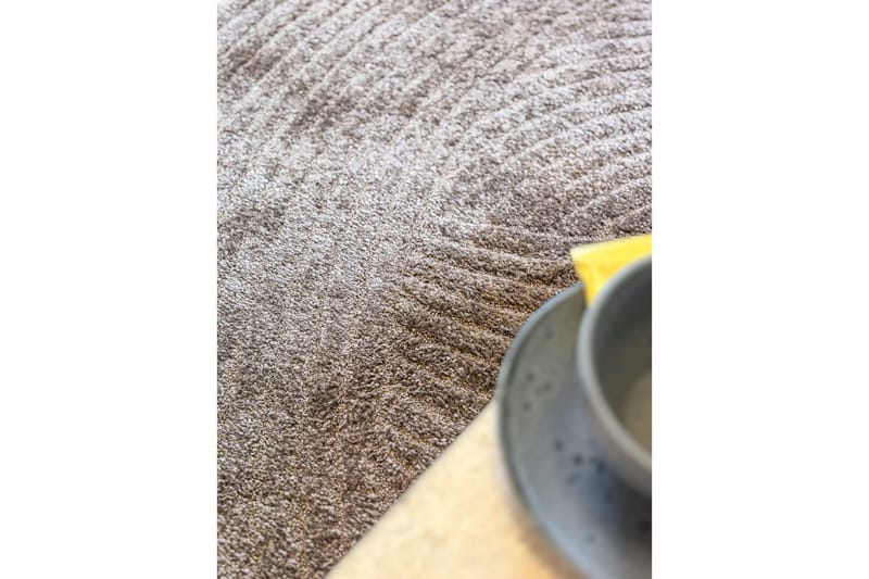 Maskinvävd Matta Genova Harmony - 240x340 cm, Mocca - Textilier & mattor - Mattor - Modern matta - Friezemattor