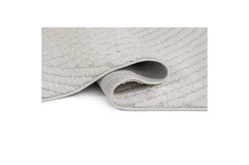 Maskinvävd Matta Genova Harmony - 240x340 cm, Vit - Textilier & mattor - Mattor - Modern matta - Friezemattor