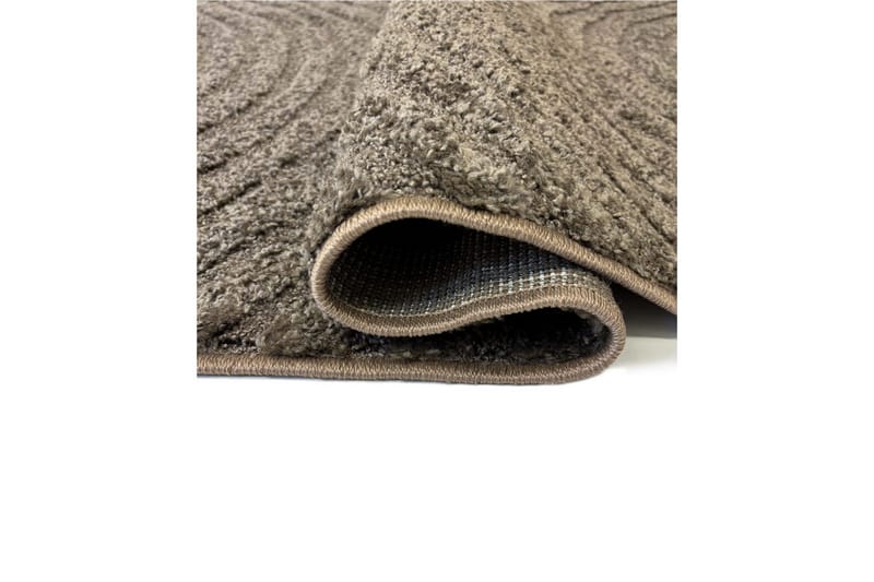 Maskinvävd Matta Genova Zen - 240x340 cm, Mocca - Textilier & mattor - Mattor - Modern matta - Friezemattor