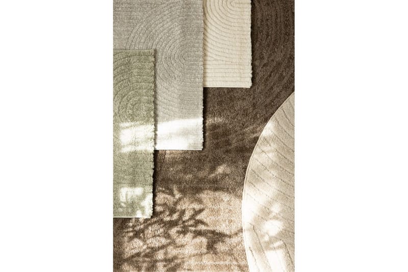 Maskinvävd Matta Genova Zen - 240x340 cm, Mocca - Textilier & mattor - Mattor - Modern matta - Friezemattor