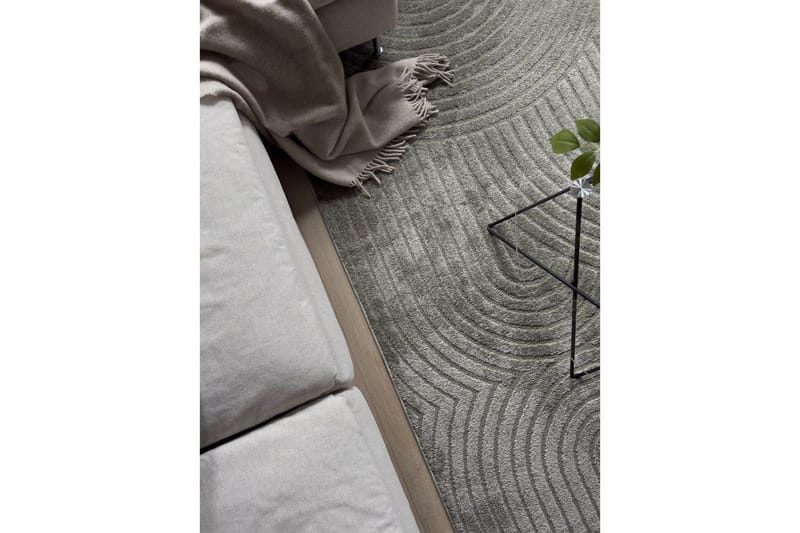 Maskinvävd Matta Genova Zen - 280x380 cm, Grön - Textilier & mattor - Mattor - Modern matta - Friezemattor