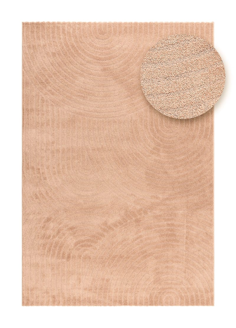 Maskinvävd Matta Genova Zen 280x380 cm - Peach - Textilier & mattor - Mattor - Modern matta - Friezemattor