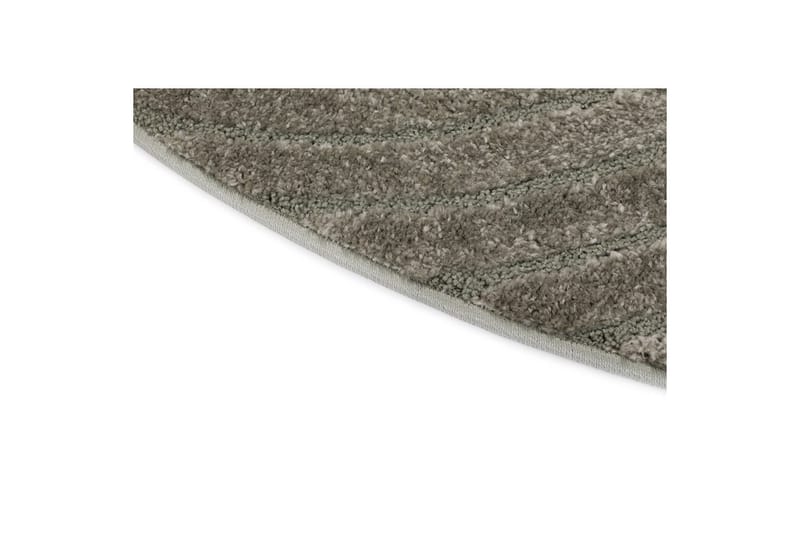 Maskinvävd Matta Genova Zen Rund - 120x120 cm, Grön - Textilier & mattor - Mattor - Modern matta - Friezemattor