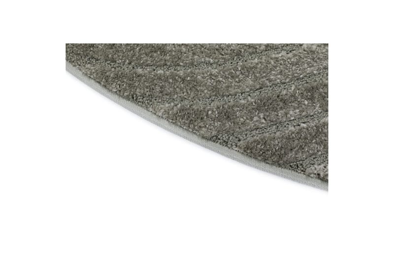 Maskinvävd Matta Genova Zen Rund - 160x160 cm, Grön - Textilier & mattor - Mattor - Modern matta - Friezemattor