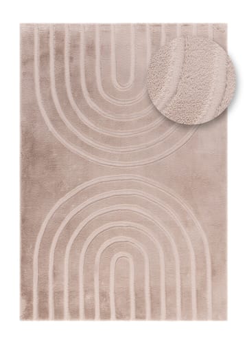 Maskinvävd Matta Heaven Art 160x230 cm - Taupe - Textilier & mattor - Mattor - Modern matta - Friezemattor