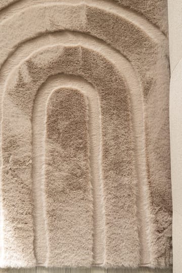Maskinvävd Matta Heaven Art 160x230 cm - Taupe - Textilier & mattor - Mattor - Modern matta - Friezemattor