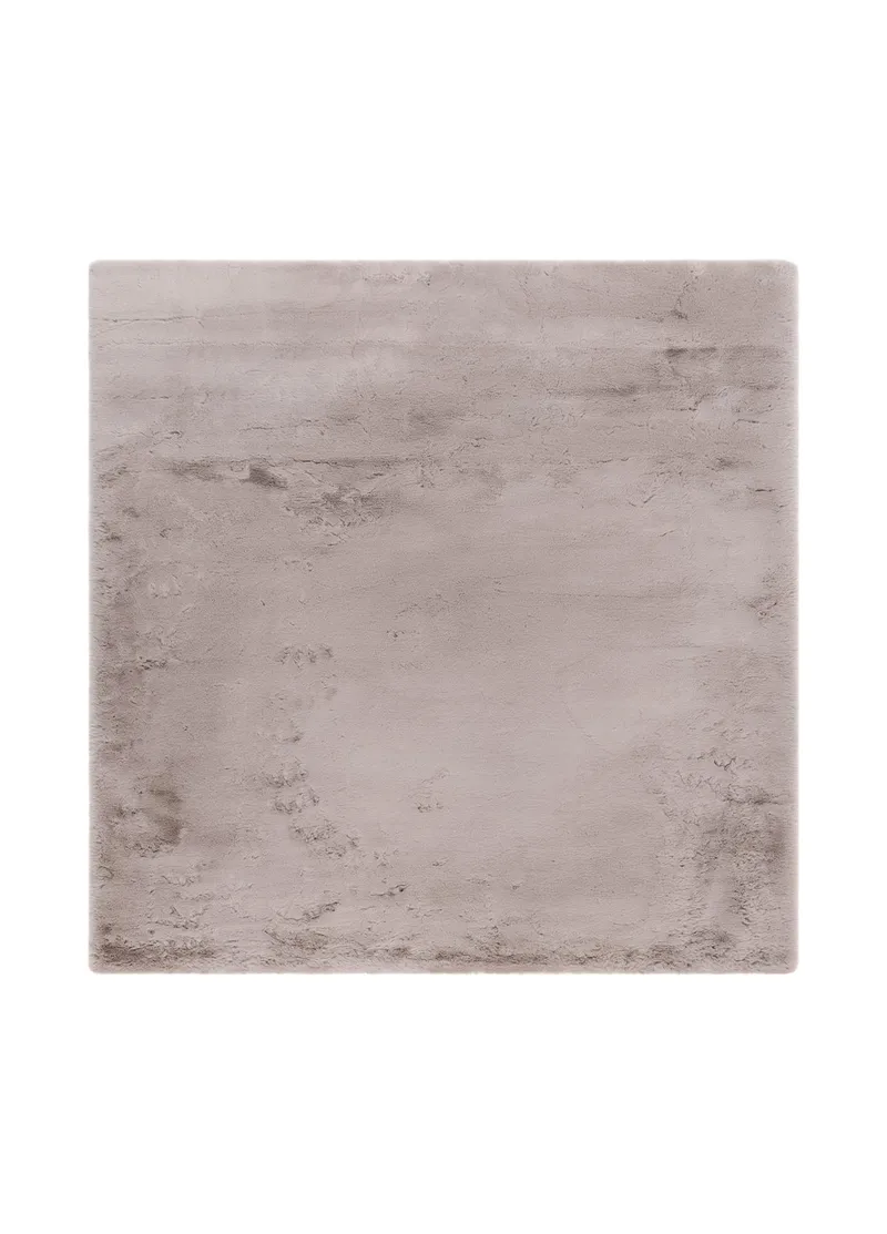 Maskinvävd Matta Heaven Deluxe kvadratisk 200x200 cm, Greige