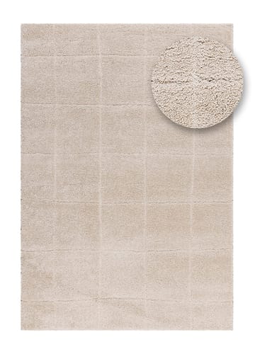 Maskinvävd Matta Montana Square 140x200 cm - linne - Textilier & mattor - Mattor - Modern matta - Friezemattor