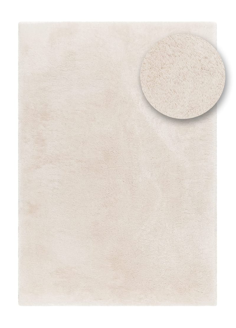 Maskinvävd Matta Novelle 140x200 cm - Creme - Textilier & mattor - Mattor - Modern matta - Ryamattor