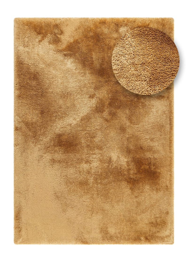 Maskinvävd Matta Novelle 200x290 cm - Gul - Textilier & mattor - Mattor - Modern matta - Ryamattor