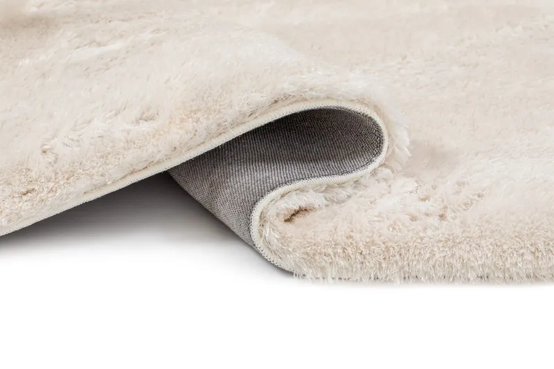 Maskinvävd Matta Novelle Rund 120 cm - Creme - Textilier & mattor - Mattor - Modern matta - Ryamattor