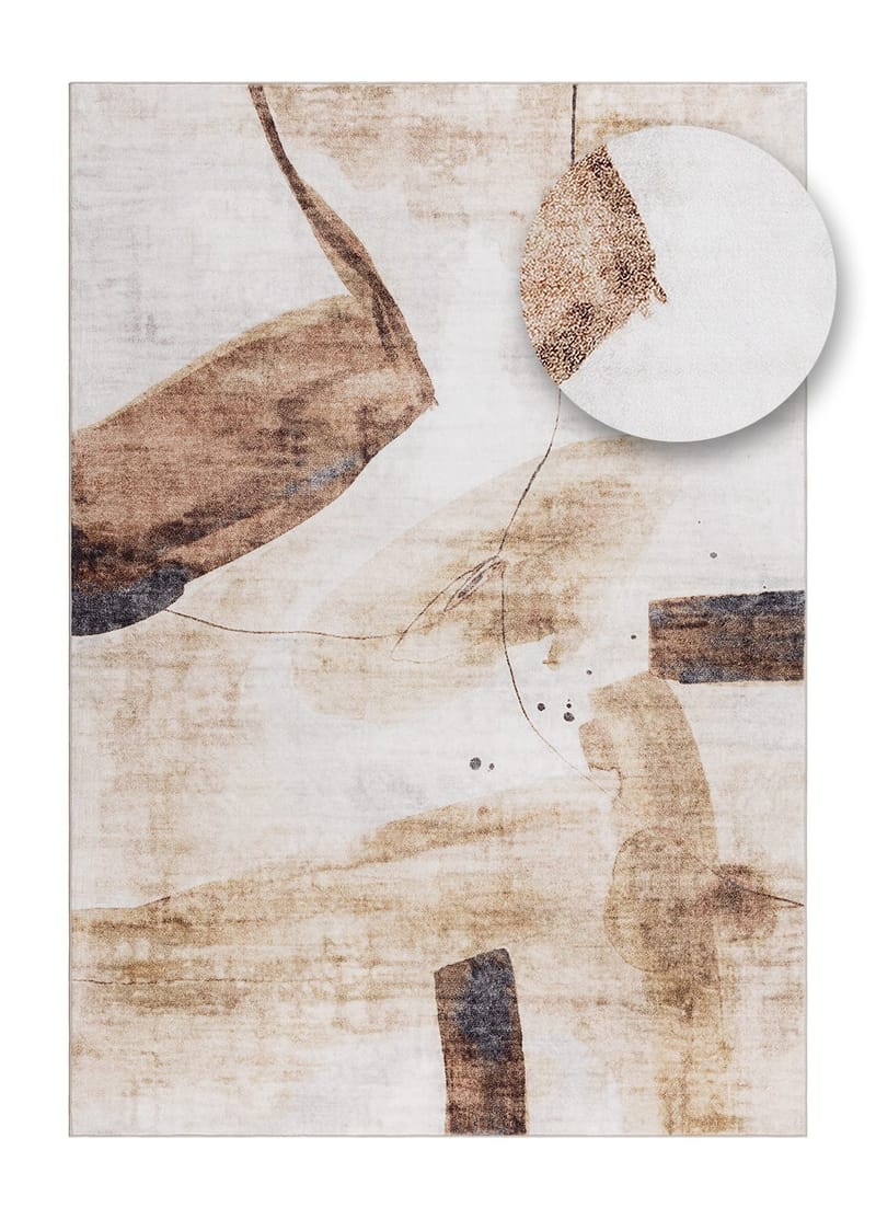 Maskinvävd Matta Tarfaya 160x230 cm - Natur - Textilier & mattor - Mattor - Modern matta - Friezemattor