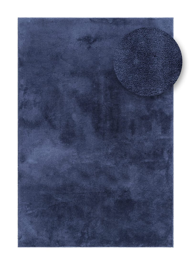 Maskinvävd Matta Tender 200x290 cm - Blå - Textilier & mattor - Mattor - Modern matta - Friezemattor
