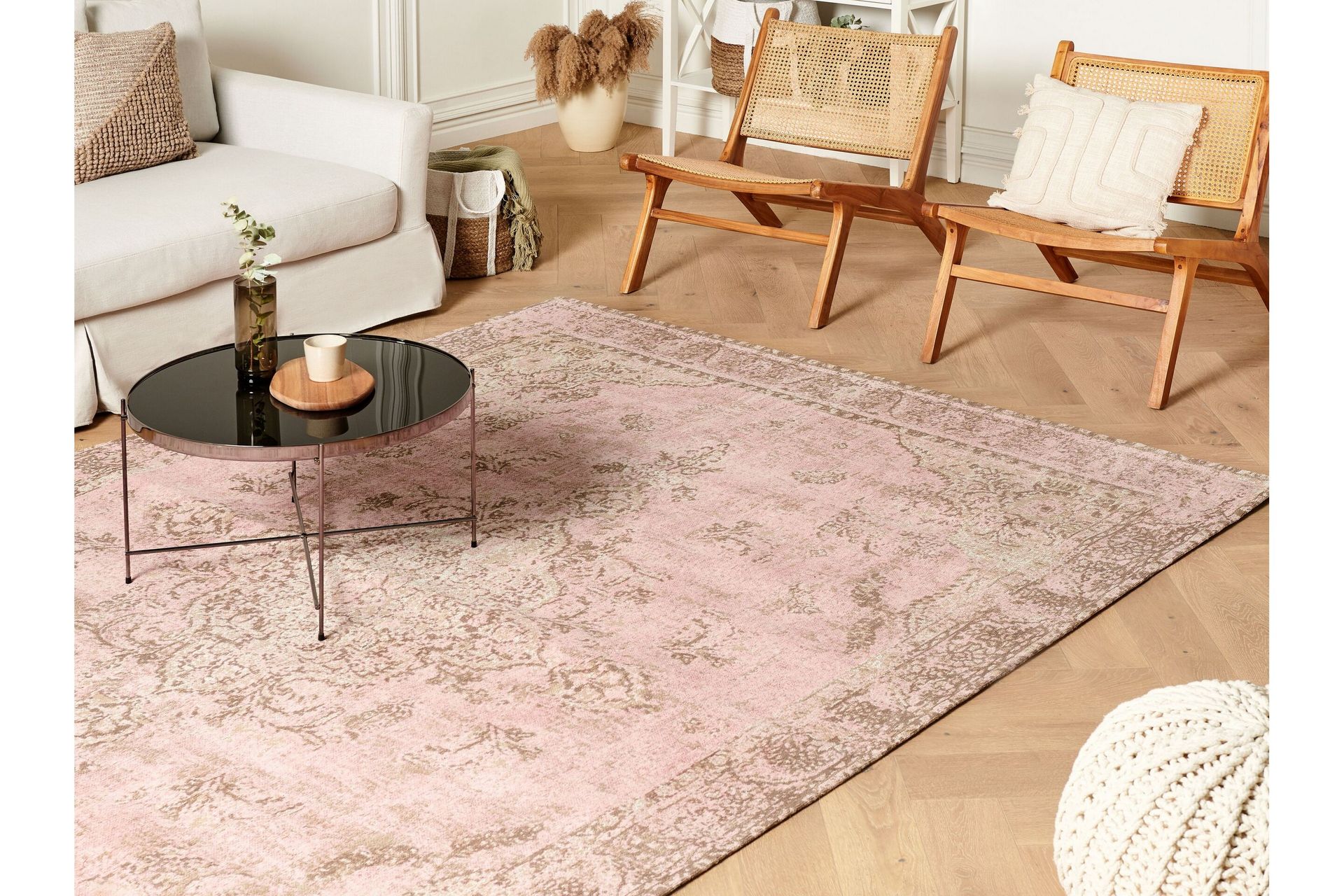 Matarim Ryamatta 200x300 cm Rosa - Textilier & mattor - Mattor - Modern matta - Ryamattor