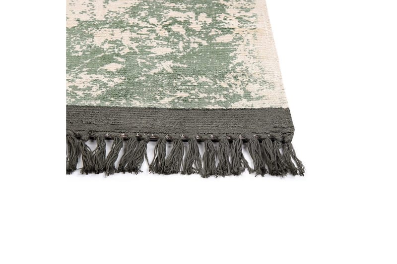 Matta Akarsu - Grön, svart, beige, 160x230 cm - Textilier & mattor - Mattor - Modern matta - Viskosmattor