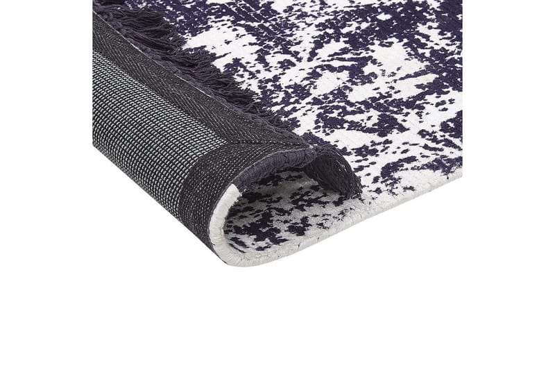 Matta Akarsu - Violett, vit, 140x200 cm - Textilier & mattor - Mattor - Modern matta - Viskosmattor