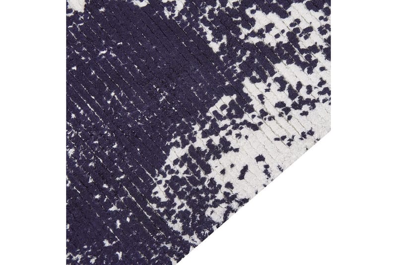 Matta Akarsu - Violett, vit, 140x200 cm - Textilier & mattor - Mattor - Modern matta - Viskosmattor