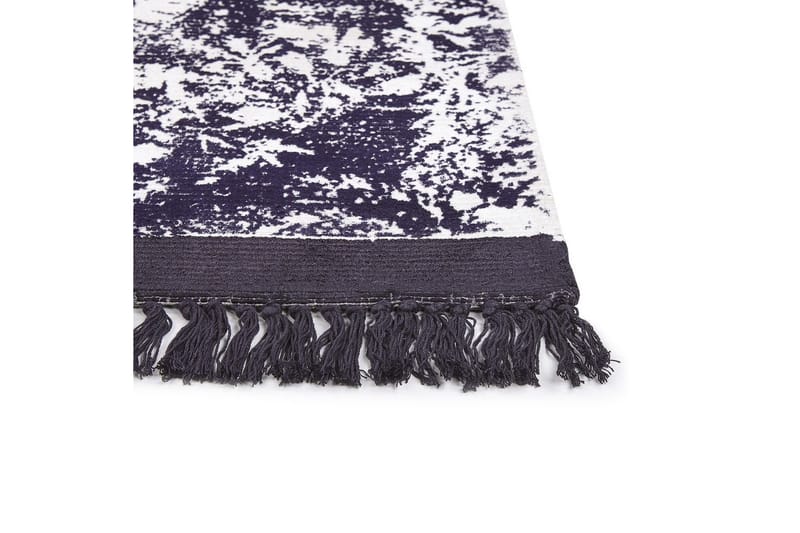 Matta Akarsu - Violett, vit, 140x200 cm - Textilier & mattor - Mattor - Modern matta - Viskosmattor