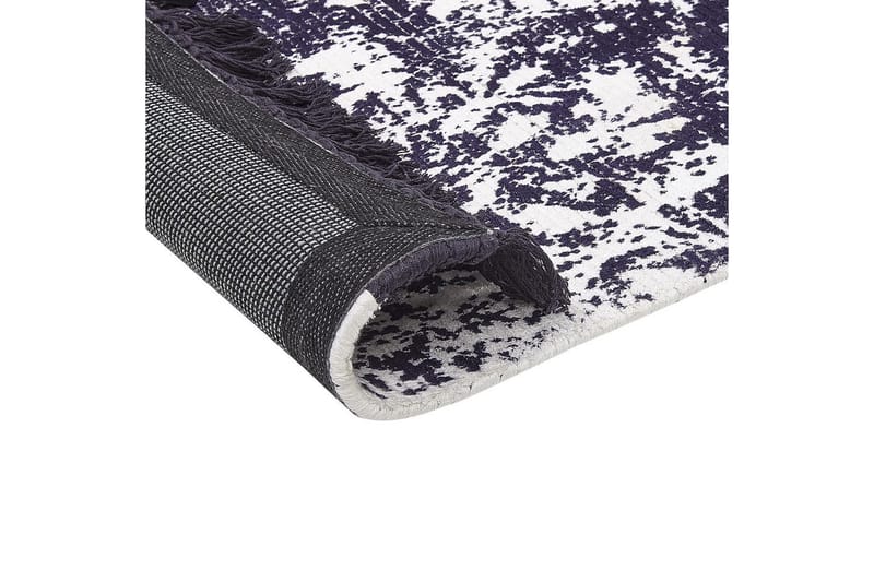 Matta Akarsu - Violett, vit, 160x230 cm - Textilier & mattor - Mattor - Modern matta - Viskosmattor