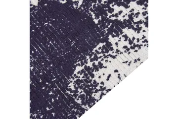 Matta Akarsu - Violett, vit, 80x150 cm - Textilier & mattor - Mattor - Modern matta - Viskosmattor
