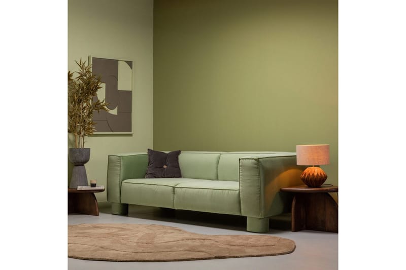 Matta Alya - Ljusbrun - Textilier & mattor - Mattor - Modern matta - Ullmattor