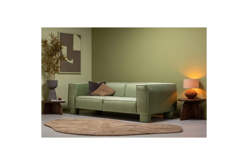 Matta Alya - Ljusbrun - Textilier & mattor - Mattor - Modern matta - Ullmattor