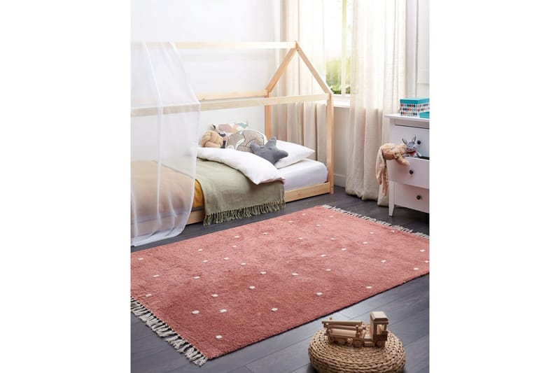 Matta Astaf - Röd - Textilier & mattor - Mattor - Modern matta - Bomullsmattor