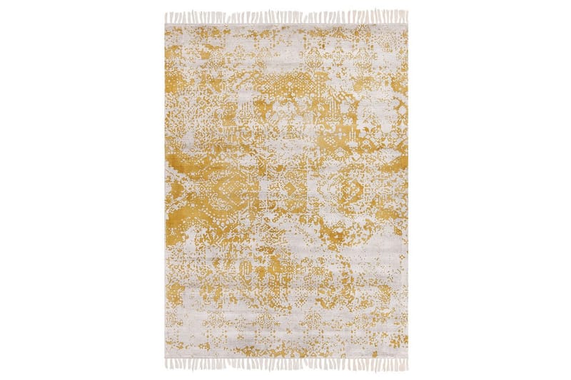 Matta Boyali - Beige, gul, 140x200 cm - Textilier & mattor - Mattor - Modern matta - Viskosmattor