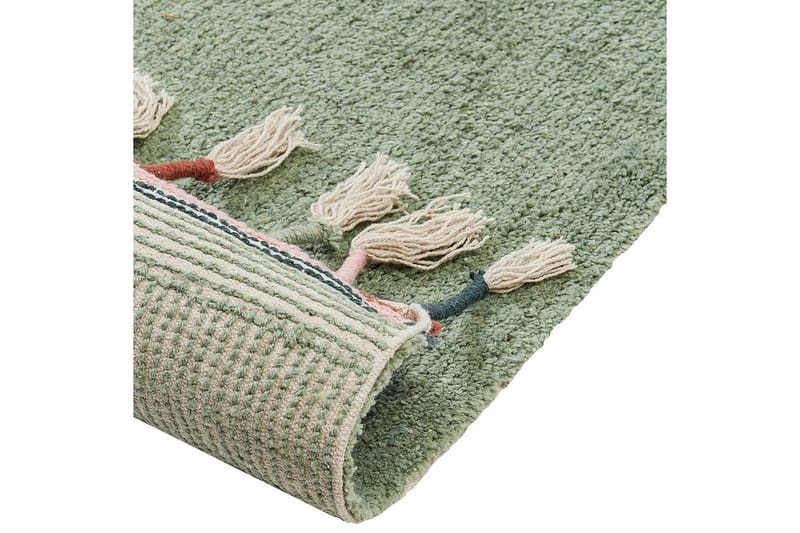 Matta Caparli - Grön - Textilier & mattor - Mattor - Modern matta - Bomullsmattor