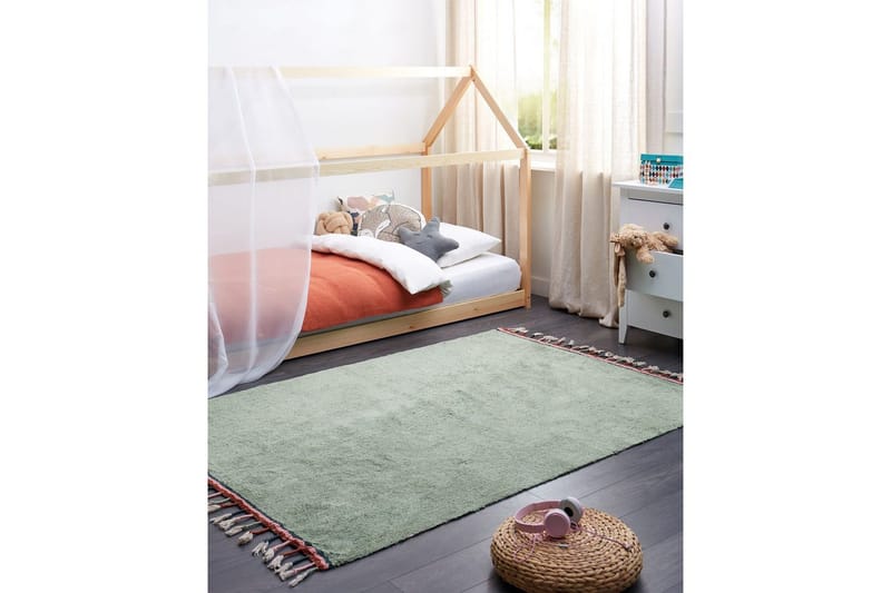 Matta Caparli - Grön - Textilier & mattor - Mattor - Modern matta - Bomullsmattor