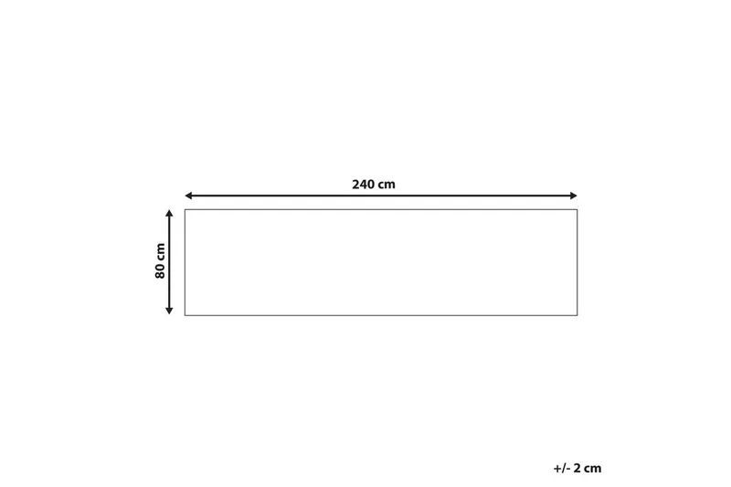 Matta Gediz - 80x240 cm - Textilier & mattor - Mattor - Modern matta - Gångmattor