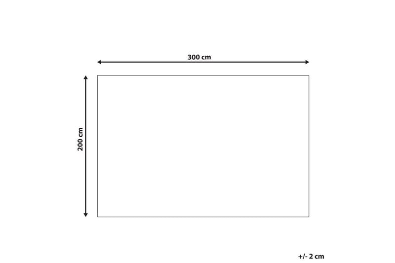 Matta Gesi II - Grön, 200x300 cm - Textilier & mattor - Mattor - Modern matta - Viskosmattor