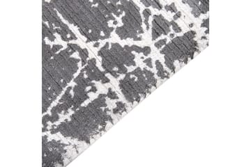 Matta Hanli - Grå, vit, 160x230 cm - Textilier & mattor - Mattor - Modern matta - Viskosmattor