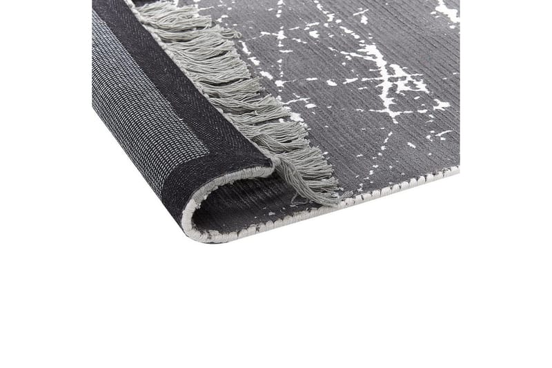 Matta Hanli - Grå, vit, 80x150 cm - Textilier & mattor - Mattor - Modern matta - Viskosmattor